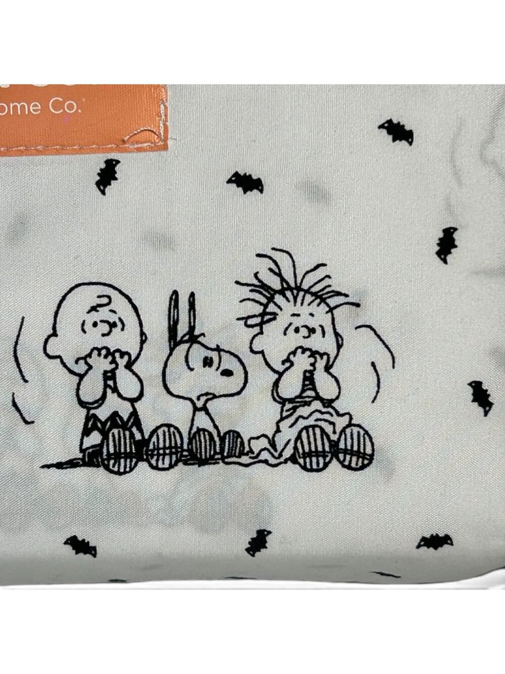 Peanuts Halloween Queen Sheet Set Berkshire Flat & Fitted Sheets + 2 Pillowcases - Picture 3 of 5